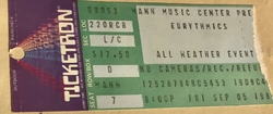 Eurythmics / Jean Beauvior on Sep 5, 1986 [987-small]
