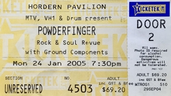 tags: Ticket - Powderfinger / Ground Components on Jan 24, 2005 [012-small]