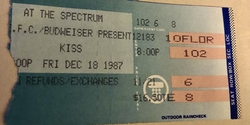 Kiss / Ted Nugent on Dec 18, 1987 [061-small]