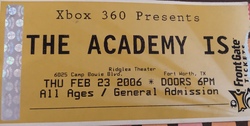 The Academy Is... / Panic! At the Disco / Acceptance / Hellogoodbye on Feb 23, 2006 [142-small]