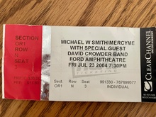 Michael W Smith/Mercy Me / David Crowder Bank on Jul 23, 2004 [209-small]