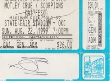Mötley Crüe / Scorpions on Aug 22, 1999 [376-small]