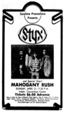 Styx / Mahogany Rush on Apr 2, 1978 [408-small]
