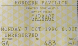 tags: Ticket - Garbage / Pollyanna on Oct 7, 1996 [480-small]