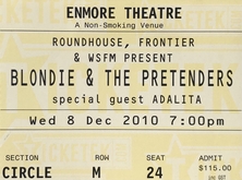 tags: Ticket - Blondie / Pretenders / Adalita on Dec 8, 2010 [481-small]