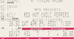 Red Hot Chili Peppers / Foo Fighters / The Bicycle Thief on Apr 29, 2000 [504-small]