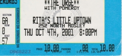 The urge / Pomeroy / Good People on Oct 4, 2001 [613-small]