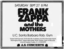 Frank Zappa / The Mothers Of Invention on Sep 27, 1975 [711-small]