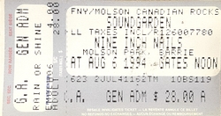 Nine Inch Nails / Marilyn Manson / The Killjoys / pop will eat itself / Reverend Horton Heat / Soundgarden on Aug 6, 1994 [736-small]