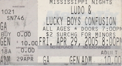 Ludo / Lucky Boys Confusion on Apr 29, 2005 [833-small]