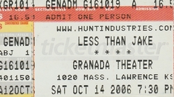 Less Than Jake / The Loved Ones / Catch 22 on Oct 14, 2006 [838-small]