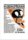 tags: The Subhumans, Hamburg, Hamburg, Germany, Gig Poster, Hafenklang - The Subhumans / Crackmeier on Oct 29, 2021 [972-small]