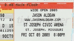 Jason Aldean / Love and Theft on Oct 9, 2009 [076-small]