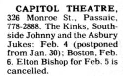 The Kinks / Southside Johnny & Asbury Jukes on Feb 4, 1977 [095-small]