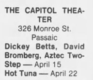 Hot Tuna / Elliot Murphy on Apr 22, 1977 [107-small]