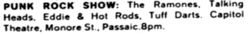 Ramones / Talking Heads / Eddie & The Hot Rods / Tuff Darts on Nov 19, 1977 [212-small]