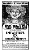 Joe Walsh / John Entwhistle's Ox / Michael Murphy on Mar 21, 1975 [275-small]