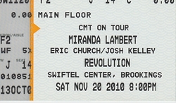 Miranda Lambert / Eric Church / Josh Kelley on Nov 20, 2010 [304-small]