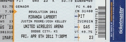 Miranda Lambert / Justin Moore / Josh Kelley on Apr 8, 2011 [317-small]