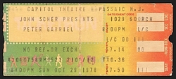 Peter Gabriel / Jules And The Polar Bears on Oct 29, 1978 [385-small]