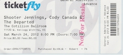Shooter Jennings / Cody Canada & the Departed / Uncle Lucius on Mar 24, 2012 [489-small]