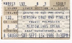 Emerson Lake & Powell / Yngwie Malmsteen on Sep 13, 1986 [553-small]