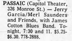 Jerry Garcia / Merle Saunders / James Cotton Blues on Nov 9, 1974 [680-small]