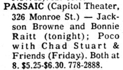 Jackson Browne / Bonnie Raitt on Oct 26, 1974 [684-small]