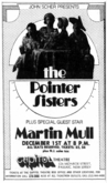 The Pointer Sisters / Martin Mull on Dec 1, 1973 [773-small]