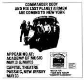 Jerry Lee Lewis / Commander Cody and His Lost Planet Airmen on May 20, 1973 [784-small]