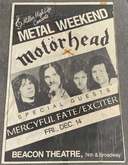 Motorhead / Exciter / Mercyful Fate on Dec 14, 1984 [849-small]
