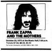 Frank Zappa on Oct 23, 1975 [179-small]