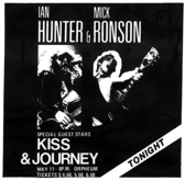 Ian Hunter / Mick Ronson / KISS / Journey on May 11, 1975 [202-small]