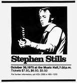Stephen Stills on Oct 30, 1975 [209-small]