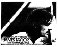 James Taylor / Emmy Lou Harris on May 18, 1975 [218-small]