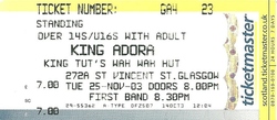 King Adora / The Glitterati / Sneak Attack Tigers on Nov 25, 2003 [269-small]