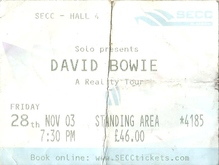 David Bowie / The Dandy Warhols on Nov 28, 2003 [274-small]