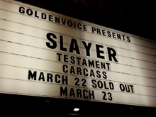 Slayer / Testament / Carcass on Mar 22, 2016 [304-small]