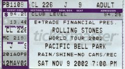 The Rolling Stones / Sheryl Crow on Nov 9, 2002 [622-small]