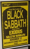 Black Sabbath / Exodus on Nov 12, 1992 [144-small]