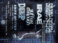 Shame Spiral / Irae / Suffer Through / Deep Rest / Knife Spitter on Jan 27, 2019 [301-small]
