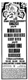 Mountain / Allman Brothers Band / Glory River on Jul 10, 1970 [598-small]