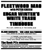 Fleetwood Mac / Edgar Winter / Tin House on Mar 26, 1971 [805-small]