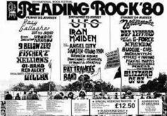 Festival Advert, 20th National Rock Festival- Reading Rock 80' on Aug 22, 1980 [243-small]