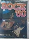 Paper Programe, 20th National Rock Festival- Reading Rock 80' on Aug 22, 1980 [245-small]