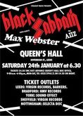 Poster, Black Sabbath / AIIZ / Max Webster on Jan 24, 1981 [479-small]