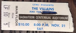 Villains (80's Punk-SKA band) / The Equators on Nov 21, 1981 [463-small]