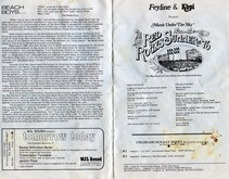Program for Colorado SunDay #1 - The Beach Boys; Fleetwood Mac; Santana; Gerard -  Pages 2 & 3, The Beach Boys / Santana / Fleetwood Mac / Gerard on Jul 18, 1976 [605-small]