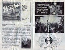 The Who & Steve Gibbons Band Program - March 30, 1976 (Postponed from 3-19-1976 due to snow storm) - Pages 4 & 5, The Who / Steve Gibbons Band on Mar 30, 1976 [610-small]