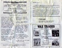 The Who & Steve Gibbons Band Program - March 30, 1976 (Postponed from 3-19-1976 due to snow storm) - Pages 6 & 7, The Who / Steve Gibbons Band on Mar 30, 1976 [611-small]